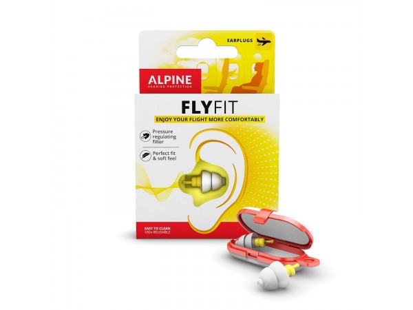 Protector Auditivo Alpine Flyfit Viaje Vuelo