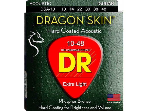 Encordado para Acustica, DRAGON SKIN, DSA-10