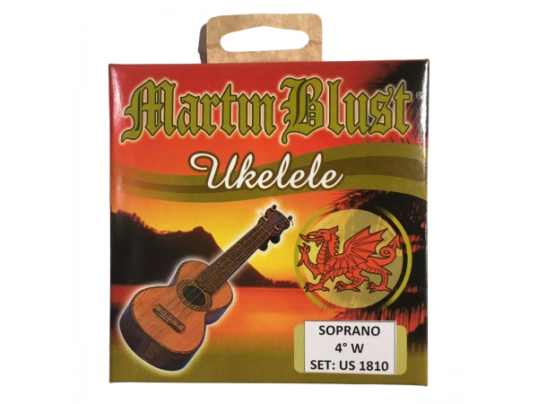 Encordado para Ukelele Soprano 1810 nylon 4ta entorchada