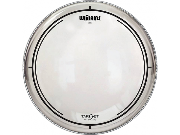 Parche 10" c/doble Hidraulico CLEAR serie TARGET                                            